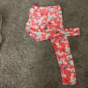 Little Mermaid Disney LLR OS leggings